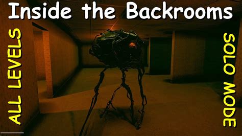 backrooms  levels  walkthrough gameplay solo