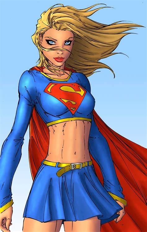 comic cartoons supergirl