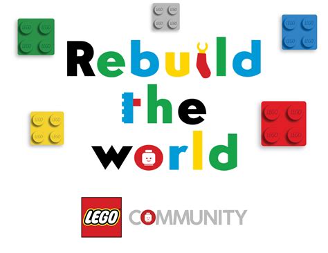 lego rebuild  world campaign  behance