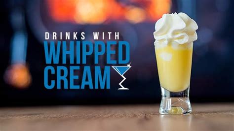 whipped cream drink lab cocktail and drink recipes