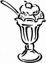Ice Cream Sundae Coloring Pages Drawing Color Getcolorings Astounding Mickey Mouse Getdrawings Dish Clipartmag Popular sketch template