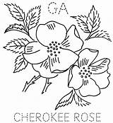 Cherokee Quilt Turkeyfeathers Crewel sketch template
