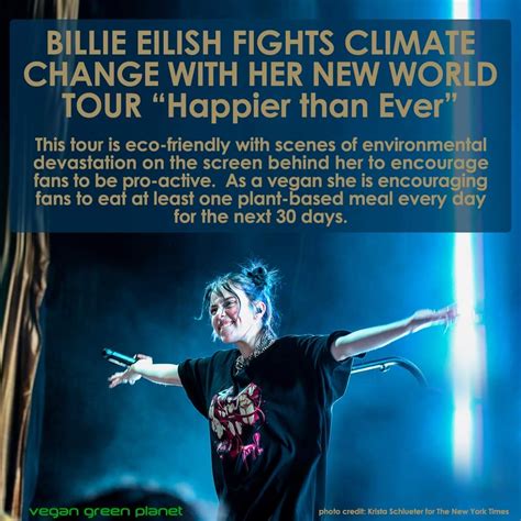 billie eilish fights climate change    world  happier   encouraging