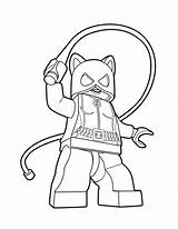 Catwoman Villains Brickshow sketch template