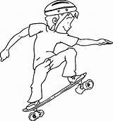 Skater Boy Coloring Good Wecoloringpage Pages sketch template