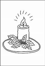 Kerzen Malvorlagen Ausmalbilder Malvorlage Kerze Gratis Ausdrucken sketch template