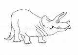 Dinosaur Prehistoric Cretaceous Period sketch template