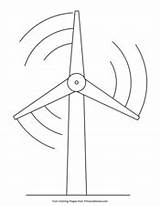 Wind Turbine Energy Earth Pages Coloring Primarygames Printable sketch template