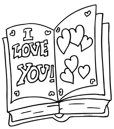 love  love coloring pages valentines day coloring page