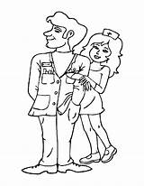 Krankenschwester Nurse Ausmalbilder sketch template