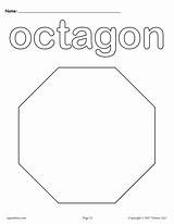 Octagon Coloring Shapes Pages Shape Worksheets Printable Worksheet Octagons Preschool Preschoolers Color Tracing Kids Toddlers Toddler Drawing Activities Dot Getdrawings sketch template