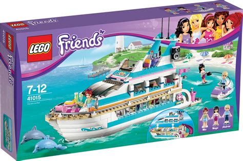 bolcom lego friends dolfijn cruiser  lego speelgoed