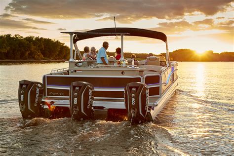 premier pontoons introduces   models industry  innovations boating industry