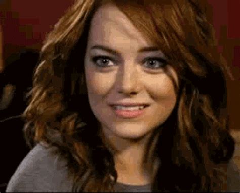 Emma Stone Flirt  Find And Share On Giphy