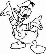 Donald Duck Printable Coloring Pages Getdrawings Print sketch template