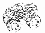 Truck Coloring Pages Trophy Monster Trucks Printable Color Print Getcolorings sketch template