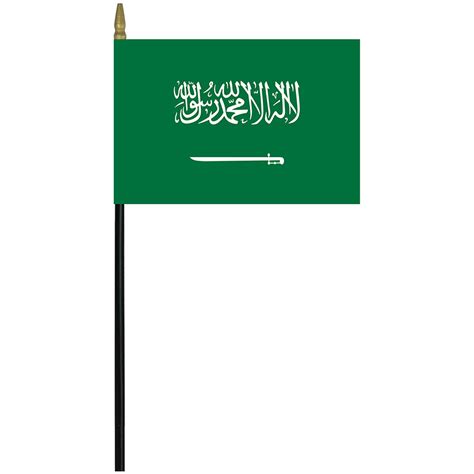mrf 46 saudiarabia saudi arabia 4″ x 6” staff mounted rayon hanover