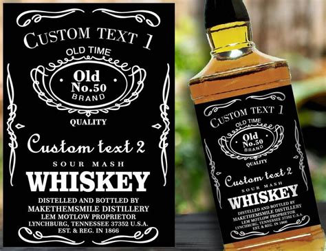 custom label personalised custom whiskey label liquor bottle label personalised bottle bestman