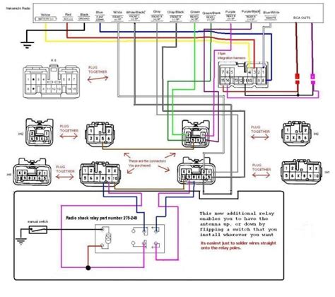 wiring diagram  alpine car stereo