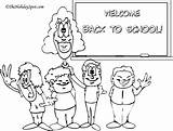 Coloring School Back Welcome Pages Para Kids Colorear Grade Sheet First Con Clip Printable Google Buscar 1st Book Popular Coloringhome sketch template