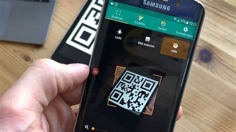 android qr code scannen  gehts chip