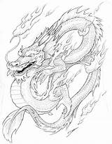 Dragon Chinese Coloring Pages Drawing Printable Kids Drawings Dragons Year Colouring Head Adult Adults Clipart Deviantart Print Sheets Cliparts Sketch sketch template