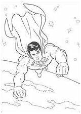 Tegninger Superhelte Superman sketch template