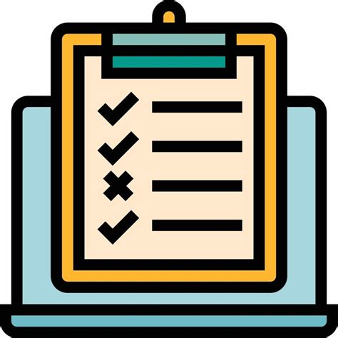 testen checklist eis software ontwikkeling gevulde schets icoon