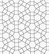 Coloring Tessellations Pages Blank Colouring Popular Template Color sketch template