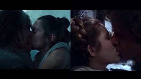 is the reylo kiss the longest in the skywalker saga youtube