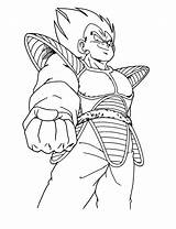 Dragon Ball Coloring Pages Vegeta Coloringbay sketch template
