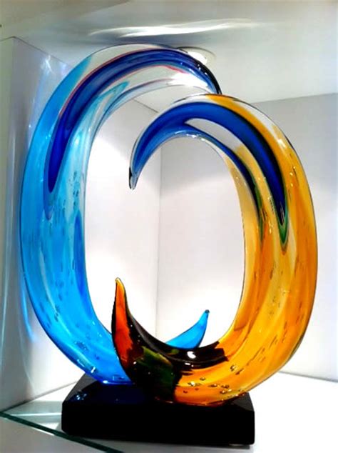 Murano Abstract Glass Sculptures Emi Art Glass Shop