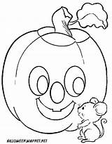 Pumpkins Hallowen Halloween sketch template