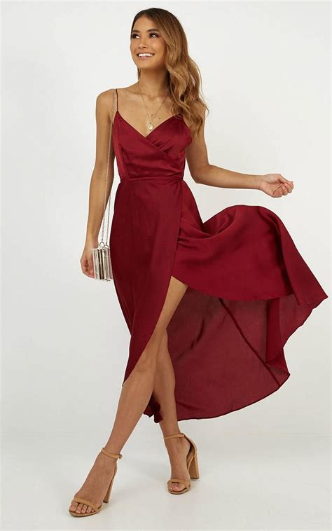 the countess dress in wine satin produced best prom