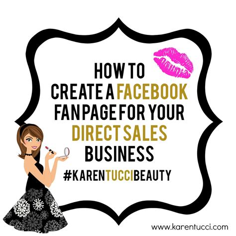 karen tucci beauty   create  facebook fan page   limelight  alcone business