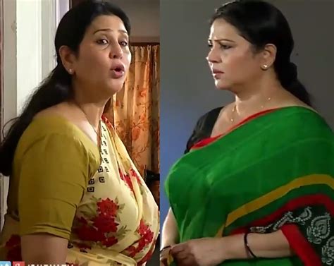 mallu actress geetha heavy huge round boobs sa television serial