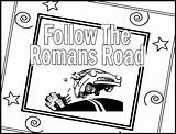 Road Romans Coloring Roman Pages Clipart Sheets Salvation Children Box Kids Rome Ancient Treasure Gems Printable School Colouring Clipground Cliparts sketch template
