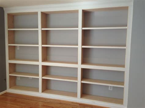 handmade built  bookshelves  adjustable shelves  parz designs