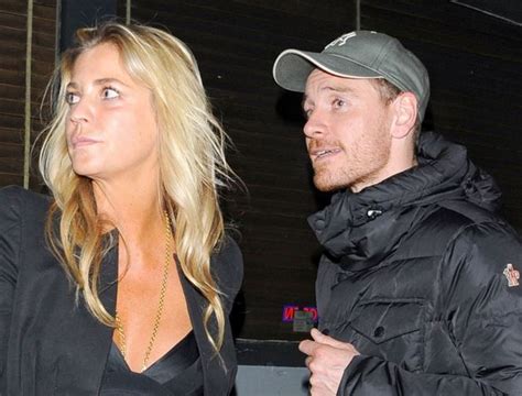 who is michael fassbender s mystery blonde date