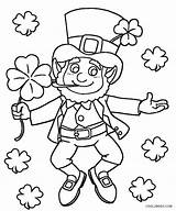 Leprechaun Coloring Pages Printable Kids sketch template