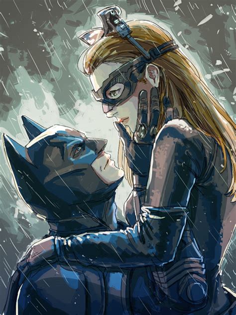 Batman And Catwoman Bruce Wayne And Selina Kyle Photo