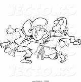 Karate Punching Fist Toonaday Leishman sketch template
