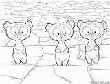 Cubs Triplets Merida sketch template