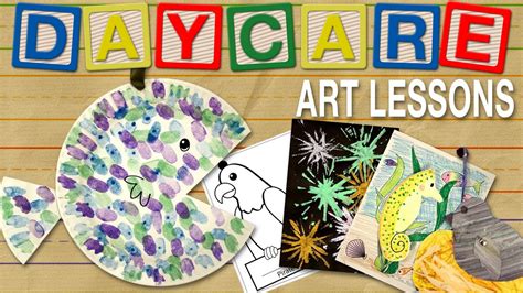 cheap daycare art projects youtube