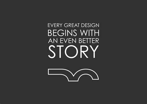 great design begins     story graphic design