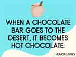 Image result for Chocolate humor. Size: 150 x 112. Source: humorliving.com