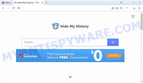 remove hide  history virus removal guide