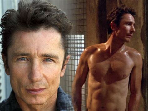 oh those pecs abs and everything else dominic keating pecs love him