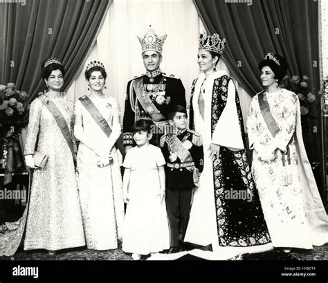 shah mohammad reza pahlavi   iranian royal family tehran iran