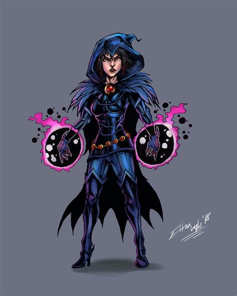 Artstation Teen Titans Raven